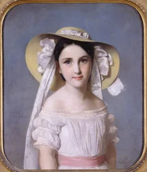Porträtt av fröken Emily Leo, 1849